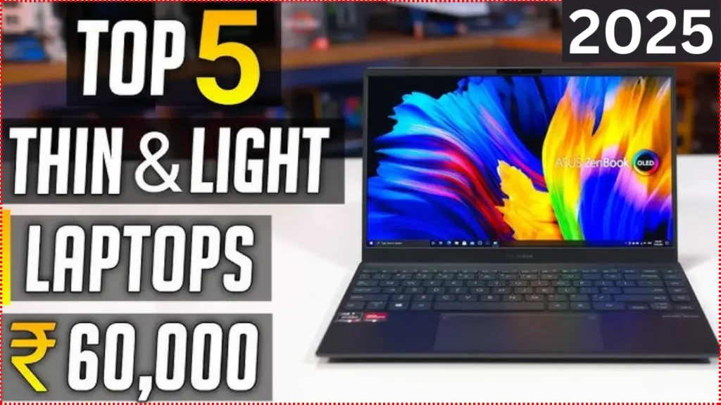 {Top} Best Laptops Under ₹60000 in India for 2025